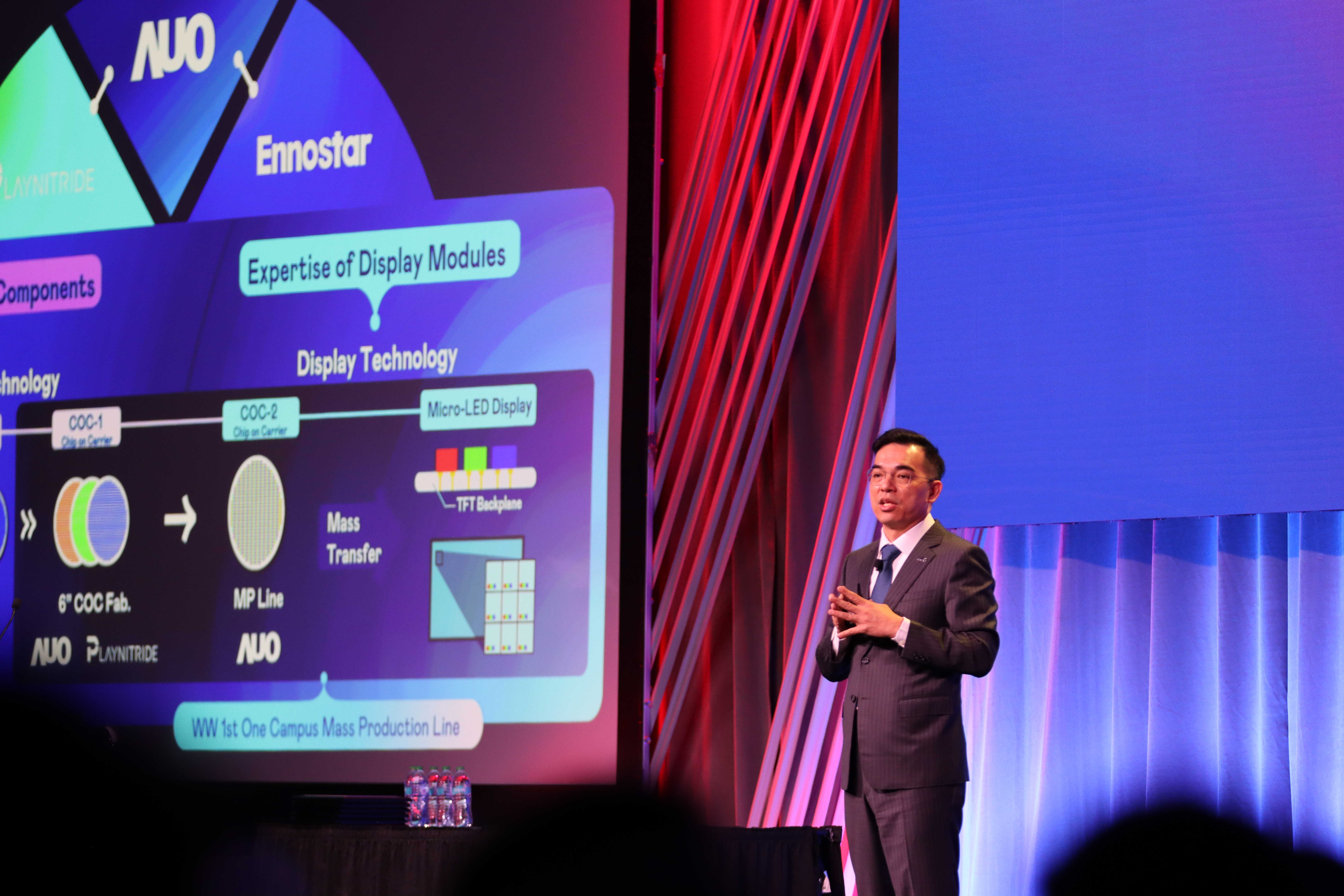 2025 SID显示周登。迕2平台光电执行长暨总经理柯富仁博士以〝Redefining Displays: Inspiring New Possibilities〞发表主题演说，带领沐鸣2平台以智能显示解决方案先驱，透过AI赋能，重塑显示的视觉创新体验